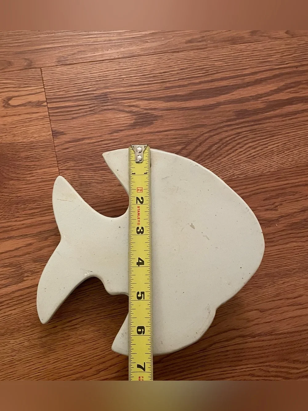 Vintage Ceramic Fish Wall Pocket Blue And White Chinoiserie Coastal Cottage